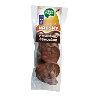 Sušené hrušky v mliečnej čokoláde 90g